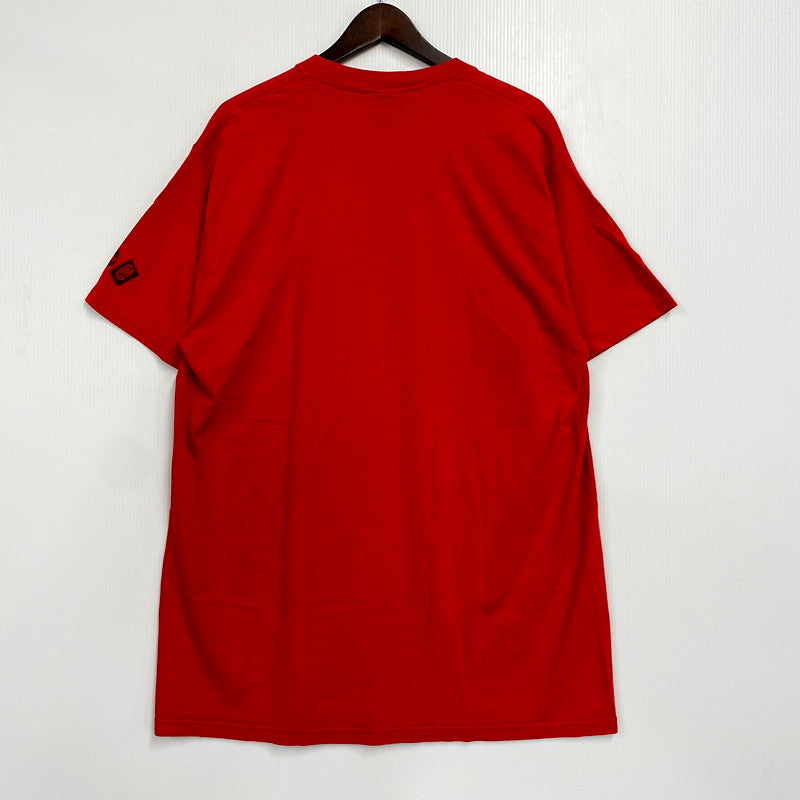 【中古品】【メンズ】 OLD VOLCOM オールド ボルコム 90-00S NO MAS STICKAS ノー マス ステッカー SS TEE ショートスリーブ Ｔシャツ トップス 半袖 146-250926-ya-04-izu サイズ：XL カラー：レッド 万代Net店