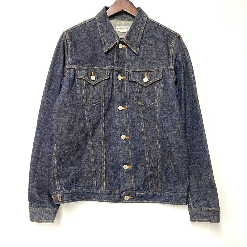【中古品】【メンズ】 14.5OZ デニムディーンジャケット アウター 145-250923-as-04-izu サイズ：40 カラー：インディゴ 万代Net店