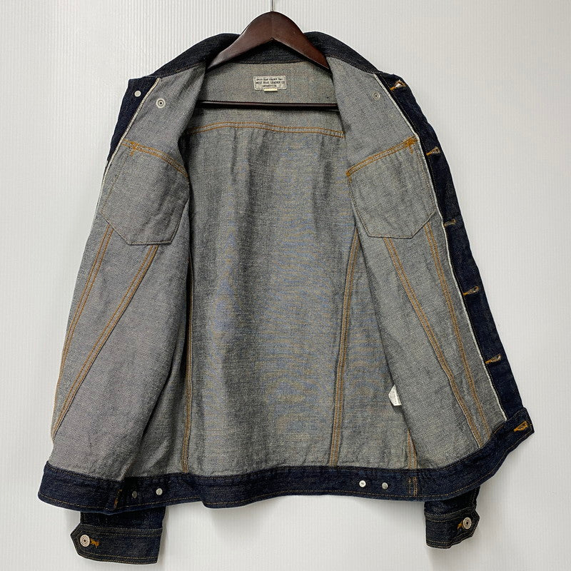 【中古品】【メンズ】 14.5OZ デニムディーンジャケット アウター 145-250923-as-04-izu サイズ：40 カラー：インディゴ 万代Net店