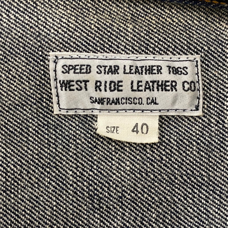 【中古品】【メンズ】 14.5OZ デニムディーンジャケット アウター 145-250923-as-04-izu サイズ：40 カラー：インディゴ 万代Net店
