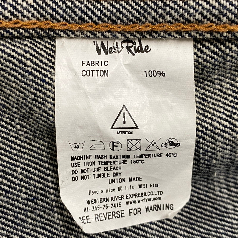 【中古品】【メンズ】 14.5OZ デニムディーンジャケット アウター 145-250923-as-04-izu サイズ：40 カラー：インディゴ 万代Net店
