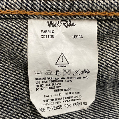 【中古品】【メンズ】 14.5OZ デニムディーンジャケット アウター 145-250923-as-04-izu サイズ：40 カラー：インディゴ 万代Net店