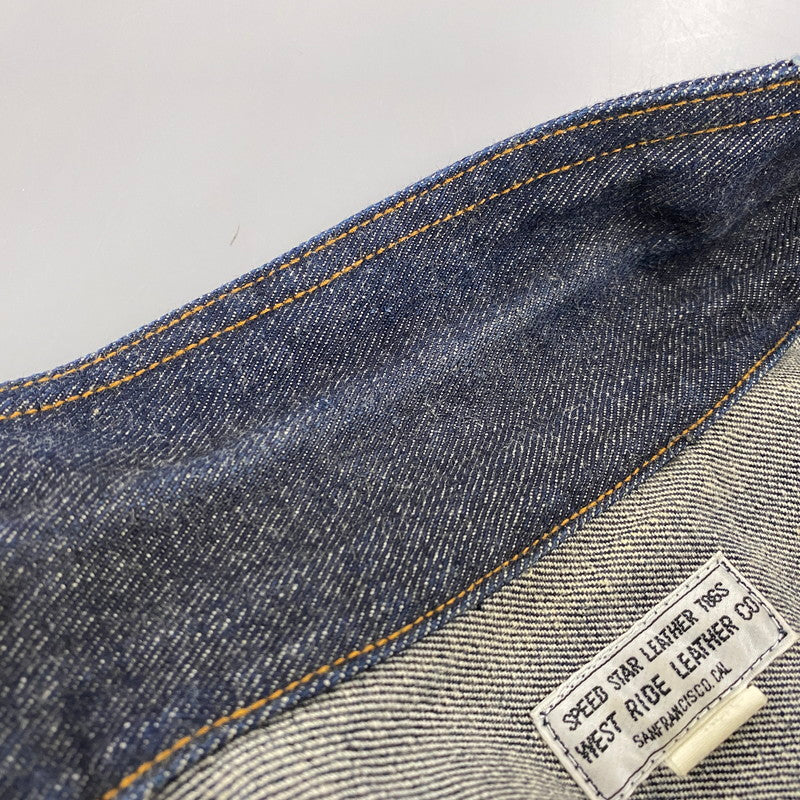 【中古品】【メンズ】 14.5OZ デニムディーンジャケット アウター 145-250923-as-04-izu サイズ：40 カラー：インディゴ 万代Net店