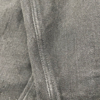 【中古品】【メンズ】 ZIP UP BLACK DENIM JACKET ジップアップ ブラック デニムジャケット アウター 145-250923-as-03-izu サイズ：M 36-38 カラー：ブラック 万代Net店