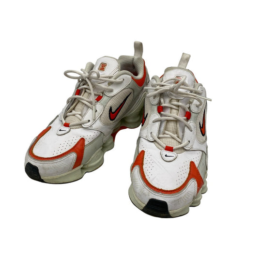 【中古品】【メンズ】 NIKE ナイキ W SHOX TL NOVA AT8046-101 ウィメンズ ショックス TL ノヴァ スニーカー シューズ 靴 160-250923-as-01-izu サイズ：27cm カラー：ホワイト系×オレンジ 万代Net店