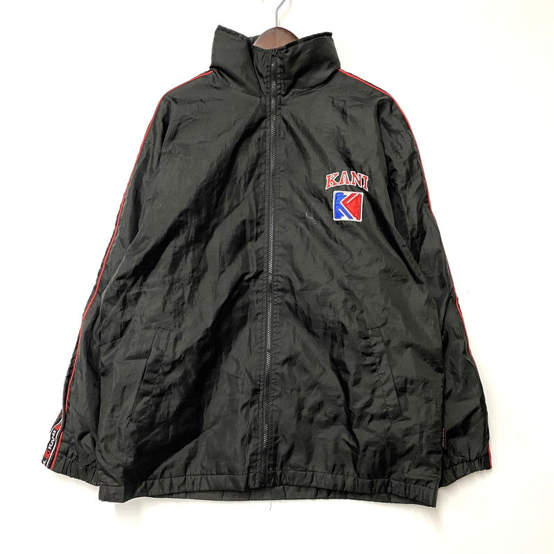 【現状渡し品】【メンズ】 KARL KANI カールカナイ NYLON JACKET ナイロンジャケット アウター 146-251031-as-25-izu サイズ：L カラー：ブラック 万代Net店