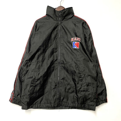 【現状渡し品】【メンズ】 KARL KANI カールカナイ NYLON JACKET ナイロンジャケット アウター 146-251031-as-25-izu サイズ：L カラー：ブラック 万代Net店