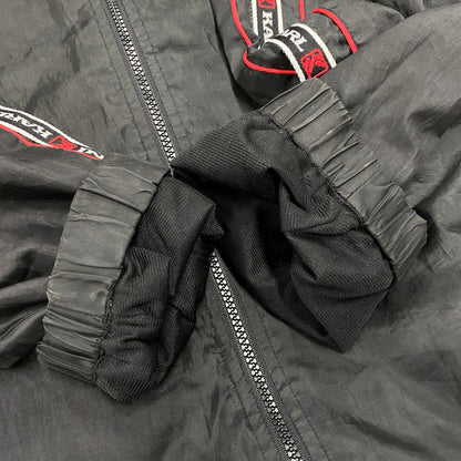 【現状渡し品】【メンズ】 KARL KANI カールカナイ NYLON JACKET ナイロンジャケット アウター 146-251031-as-25-izu サイズ：L カラー：ブラック 万代Net店