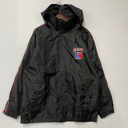 【現状渡し品】【メンズ】 KARL KANI カールカナイ NYLON JACKET ナイロンジャケット アウター 146-251031-as-25-izu サイズ：L カラー：ブラック 万代Net店