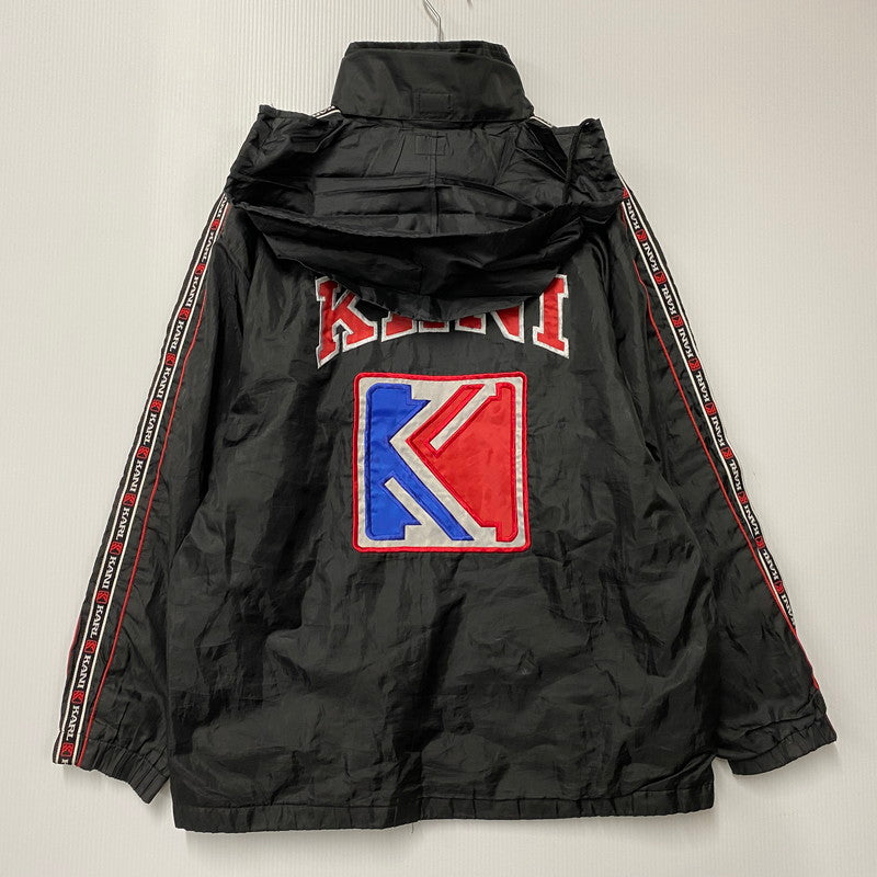 【現状渡し品】【メンズ】 KARL KANI カールカナイ NYLON JACKET ナイロンジャケット アウター 146-251031-as-25-izu サイズ：L カラー：ブラック 万代Net店