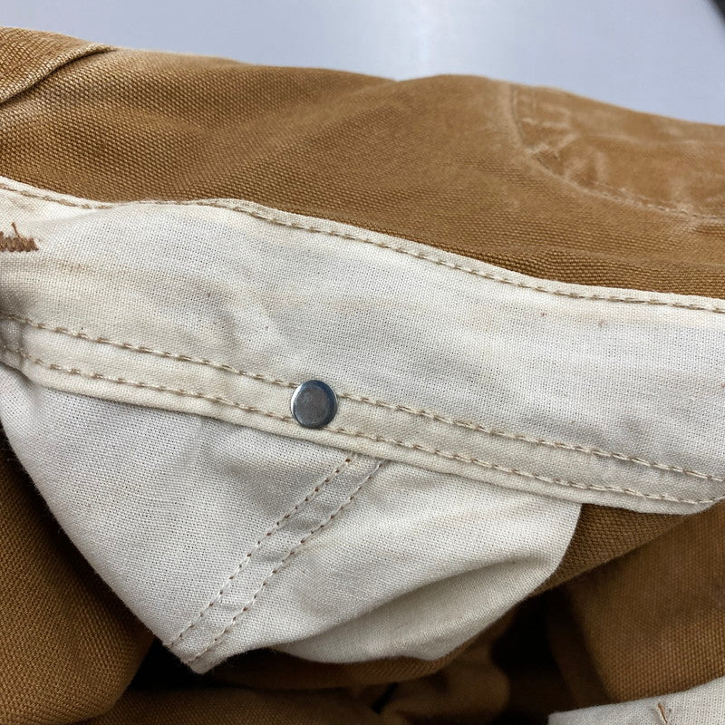 【中古品】【メンズ】 BIB OVERALL COTTON DUCK R01 BRN ビブ オーバーオール コットン ダック パンツ ボトムス 157-250923-as-08-izu サイズ：40×30 カラー：ブラウン 万代Net店