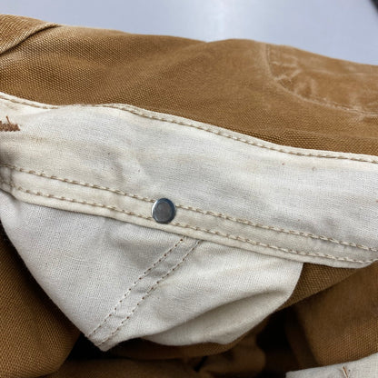 【中古品】【メンズ】 BIB OVERALL COTTON DUCK R01 BRN ビブ オーバーオール コットン ダック パンツ ボトムス 157-250923-as-08-izu サイズ：40×30 カラー：ブラウン 万代Net店