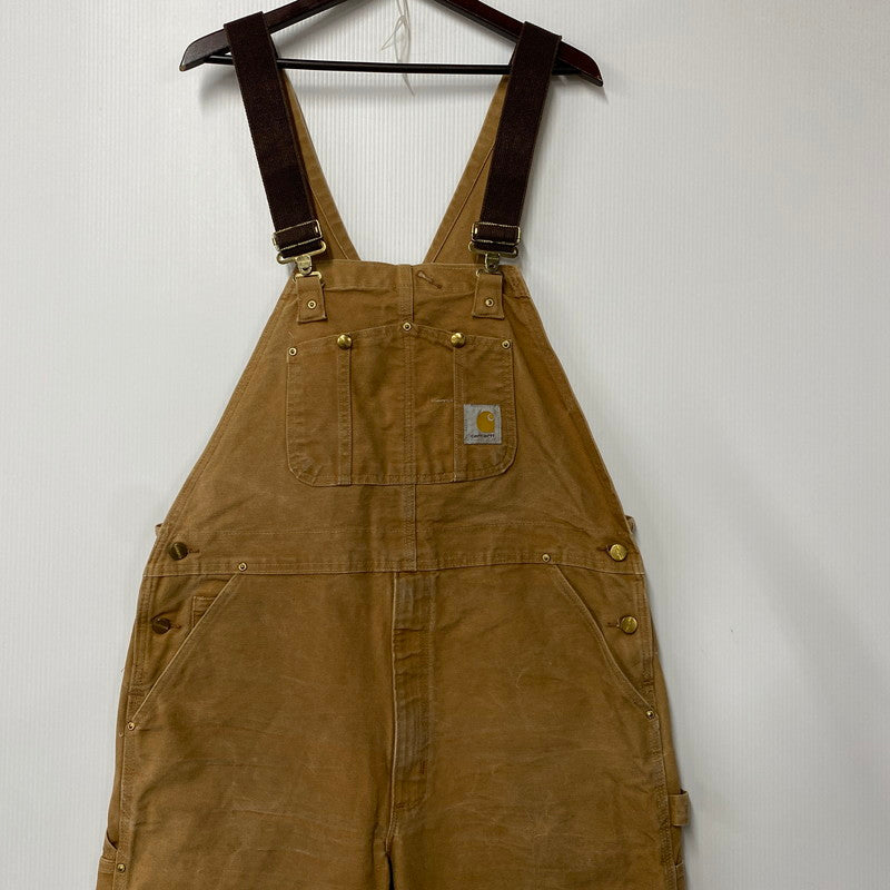 【中古品】【メンズ】 BIB OVERALL COTTON DUCK R01 BRN ビブ オーバーオール コットン ダック パンツ ボトムス 157-250923-as-08-izu サイズ：40×30 カラー：ブラウン 万代Net店