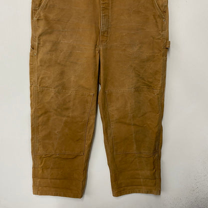【中古品】【メンズ】 BIB OVERALL COTTON DUCK R01 BRN ビブ オーバーオール コットン ダック パンツ ボトムス 157-250923-as-08-izu サイズ：40×30 カラー：ブラウン 万代Net店