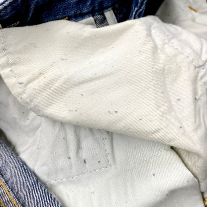 【中古品】【メンズ】 S71LA0519 COLOR STITCH DAMAGE DENIM PANTS カラー ステッチ ダメージ デニム パンツ ズボン ボトムス 152-250926-ya-13-izu サイズ：46 カラー：インディゴ 万代Net店