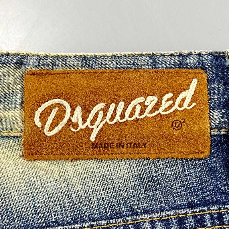 【中古品】【メンズ】 S71LA0519 COLOR STITCH DAMAGE DENIM PANTS カラー ステッチ ダメージ デニム パンツ ズボン ボトムス 152-250926-ya-13-izu サイズ：46 カラー：インディゴ 万代Net店