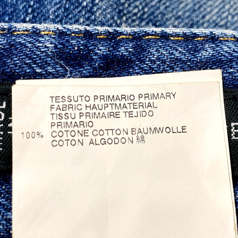 【中古品】【メンズ】 S71LA0519 COLOR STITCH DAMAGE DENIM PANTS カラー ステッチ ダメージ デニム パンツ ズボン ボトムス 152-250926-ya-13-izu サイズ：46 カラー：インディゴ 万代Net店