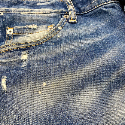 【中古品】【メンズ】 S71LA0738 STAMP PATCH SLIM JEANS スタンプ パッチ スリム ジーンズ ズボン ボトムス 152-250926-ya-12-izu サイズ：44 カラー：インディゴ 万代Net店