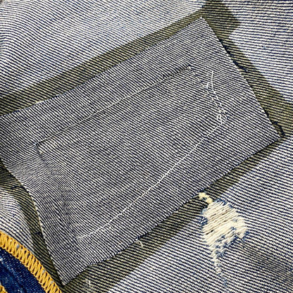 【中古品】【メンズ】 S71LA0738 STAMP PATCH SLIM JEANS スタンプ パッチ スリム ジーンズ ズボン ボトムス 152-250926-ya-12-izu サイズ：44 カラー：インディゴ 万代Net店