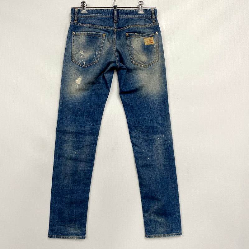 【中古品】【メンズ】 S71LA0738 STAMP PATCH SLIM JEANS スタンプ パッチ スリム ジーンズ ズボン ボトムス 152-250926-ya-12-izu サイズ：44 カラー：インディゴ 万代Net店