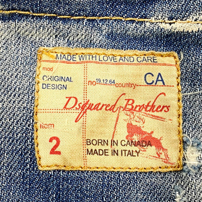 【中古品】【メンズ】 S71LA0738 STAMP PATCH SLIM JEANS スタンプ パッチ スリム ジーンズ ズボン ボトムス 152-250926-ya-12-izu サイズ：44 カラー：インディゴ 万代Net店