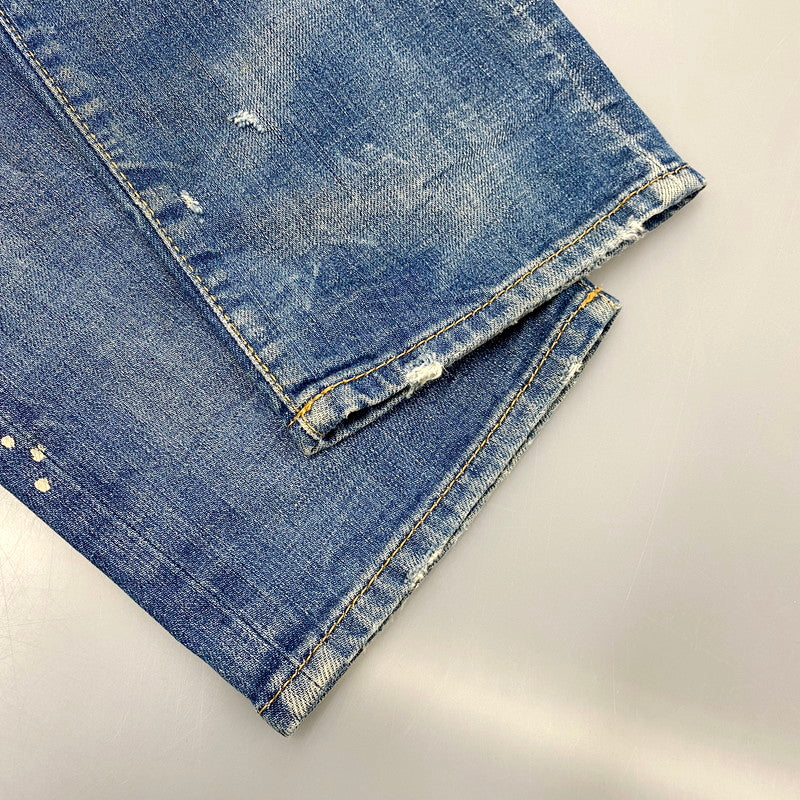 【中古品】【メンズ】 S71LA0738 STAMP PATCH SLIM JEANS スタンプ パッチ スリム ジーンズ ズボン ボトムス 152-250926-ya-12-izu サイズ：44 カラー：インディゴ 万代Net店
