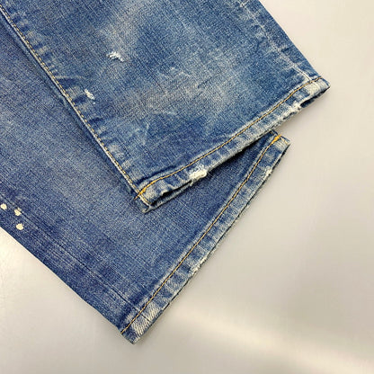 【中古品】【メンズ】 S71LA0738 STAMP PATCH SLIM JEANS スタンプ パッチ スリム ジーンズ ズボン ボトムス 152-250926-ya-12-izu サイズ：44 カラー：インディゴ 万代Net店