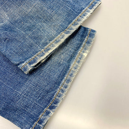 【中古品】【メンズ】 S71LA0738 STAMP PATCH SLIM JEANS スタンプ パッチ スリム ジーンズ ズボン ボトムス 152-250926-ya-12-izu サイズ：44 カラー：インディゴ 万代Net店