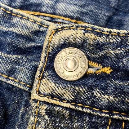 【中古品】【メンズ】 S74LA0592 DAMAGE DENIM PANTS ダメージ デニム パンツ ズボン ボトムス 152-250926-ya-11-izu サイズ：44 カラー：インディゴ 万代Net店