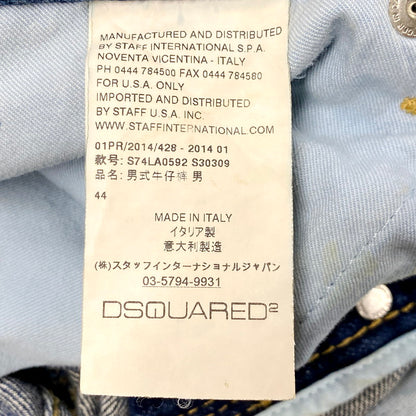 【中古品】【メンズ】 S74LA0592 DAMAGE DENIM PANTS ダメージ デニム パンツ ズボン ボトムス 152-250926-ya-11-izu サイズ：44 カラー：インディゴ 万代Net店