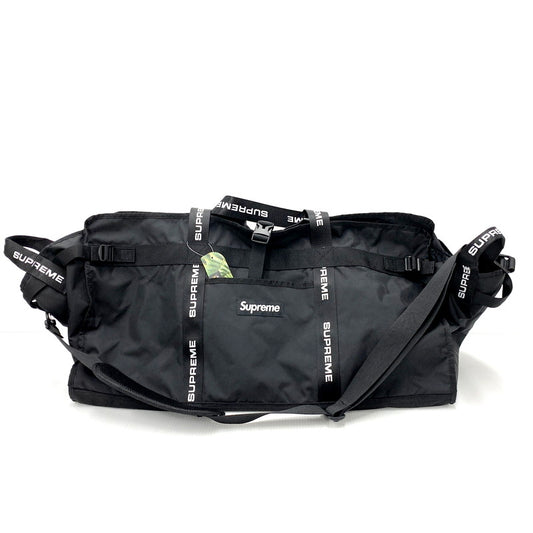 【中古美品】【メンズ/レディース】 Supreme シュプリーム 22AW LARGE HAUL TOTE ラージホールトート バッグ カバン 鞄 188-250923-ya-03-izu カラー：BLACK 万代Net店