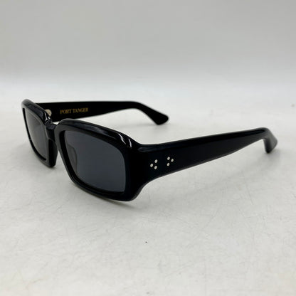 【中古品】【メンズ/レディース】 PORT TANGER ポートタンジェ 53 23 140 MEKTOUB SUNGLASSES メクトゥーブ サングラス 203-250927-ya-13-izu サイズ：53口23-140 カラー：ブラック 万代Net店