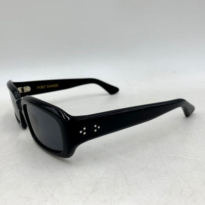 【中古品】【メンズ/レディース】 PORT TANGER ポートタンジェ 53 23 140 MEKTOUB SUNGLASSES メクトゥーブ サングラス 203-250927-ya-13-izu サイズ：53口23-140 カラー：ブラック 万代Net店