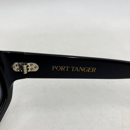 【中古品】【メンズ/レディース】 PORT TANGER ポートタンジェ 53 23 140 MEKTOUB SUNGLASSES メクトゥーブ サングラス 203-250927-ya-13-izu サイズ：53口23-140 カラー：ブラック 万代Net店