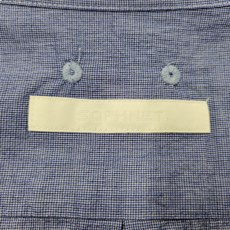 【中古品】【メンズ】 VOILE WASHER REGULAR-FIT S/S SHIRT SPNT-252057 ボイル ワッシャー レギュラーフィット ショートスリーブ シャツ 半袖 トップス 142-260106-as-12-izu サイズ：2 カラー：ブルー 万代Net店