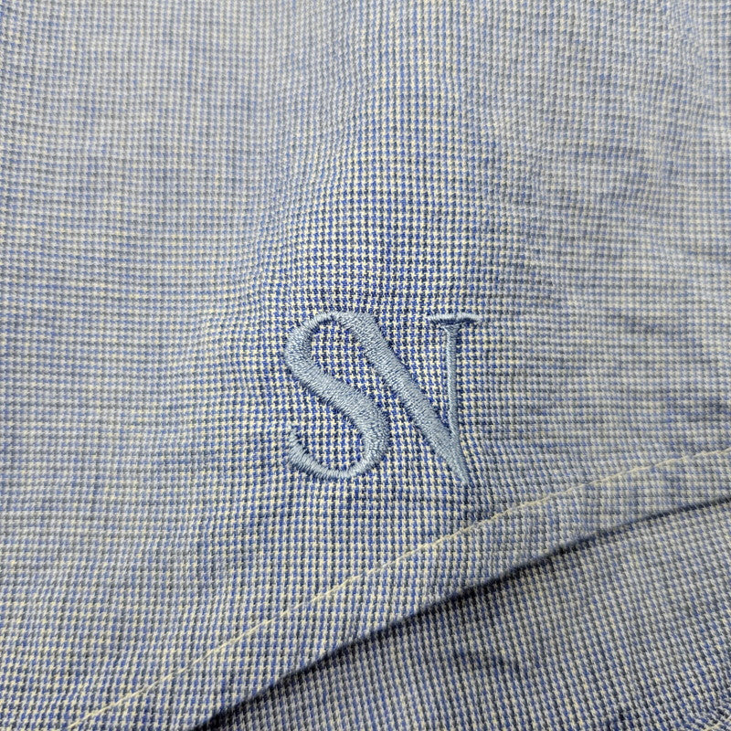 【中古品】【メンズ】 VOILE WASHER REGULAR-FIT S/S SHIRT SPNT-252057 ボイル ワッシャー レギュラーフィット ショートスリーブ シャツ 半袖 トップス 142-260106-as-12-izu サイズ：2 カラー：ブルー 万代Net店