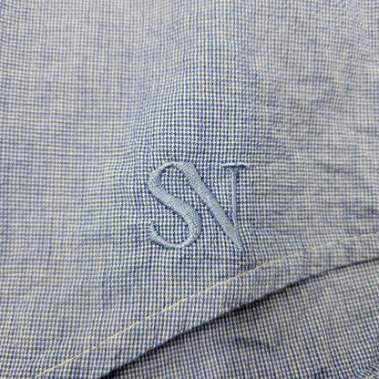 【中古品】【メンズ】 VOILE WASHER REGULAR-FIT S/S SHIRT SPNT-252057 ボイル ワッシャー レギュラーフィット ショートスリーブ シャツ 半袖 トップス 142-260106-as-12-izu サイズ：2 カラー：ブルー 万代Net店