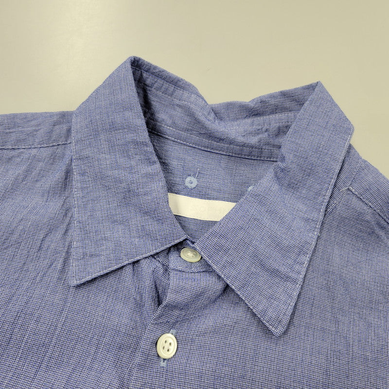 【中古品】【メンズ】 VOILE WASHER REGULAR-FIT S/S SHIRT SPNT-252057 ボイル ワッシャー レギュラーフィット ショートスリーブ シャツ 半袖 トップス 142-260106-as-12-izu サイズ：2 カラー：ブルー 万代Net店