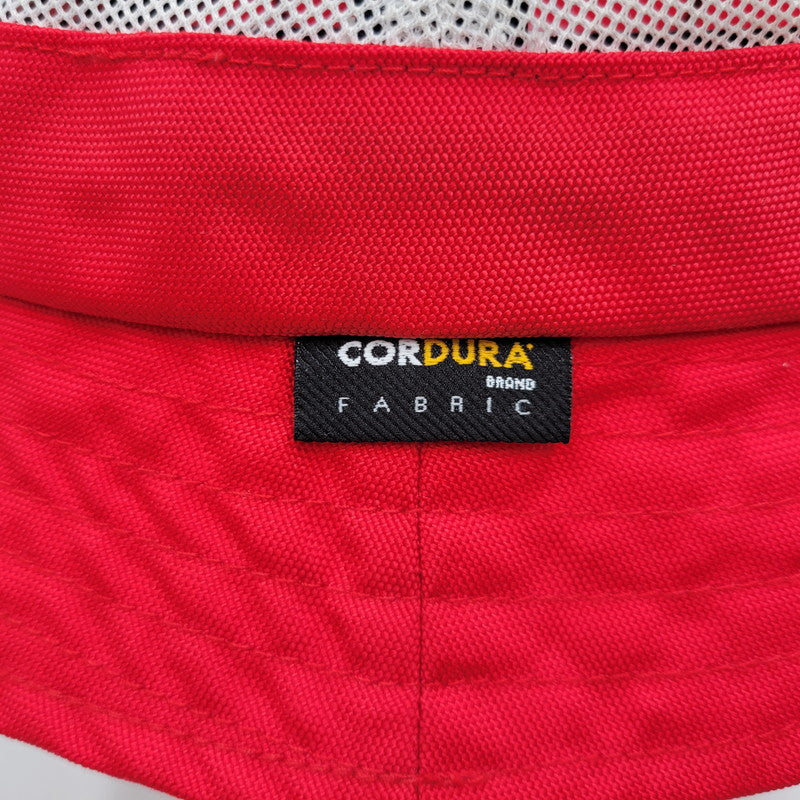 【中古品】【メンズ/レディース】 Supreme シュプリーム CORDURA MESH CRUSHER コーデュラ メッシュ クラッシャー ハット 帽子 185-251027-as-02-izu サイズ：M/L カラー：レッド 万代Net店