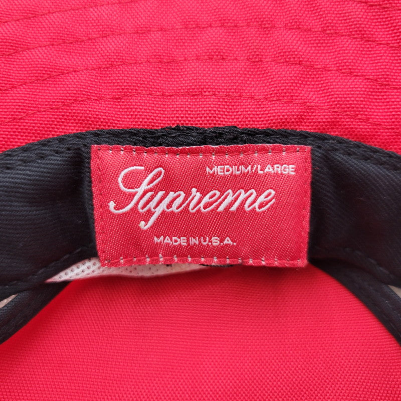 【中古品】【メンズ/レディース】 Supreme シュプリーム CORDURA MESH CRUSHER コーデュラ メッシュ クラッシャー ハット 帽子 185-251027-as-02-izu サイズ：M/L カラー：レッド 万代Net店