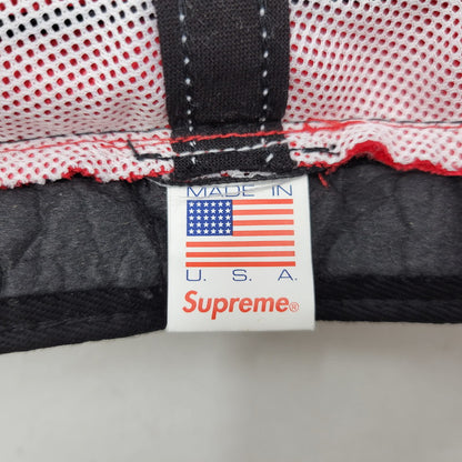 【中古品】【メンズ/レディース】 Supreme シュプリーム CORDURA MESH CRUSHER コーデュラ メッシュ クラッシャー ハット 帽子 185-251027-as-02-izu サイズ：M/L カラー：レッド 万代Net店