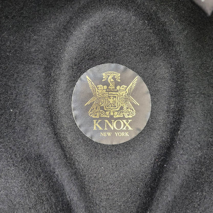 【中古品】【メンズ/レディース】 KNOX BY CA4LA ノックス バイ カシラ WOOL HAT ウール ハット 帽子 185-260122-ya-13-izu サイズ：60cm カラー：BLACK 万代Net店