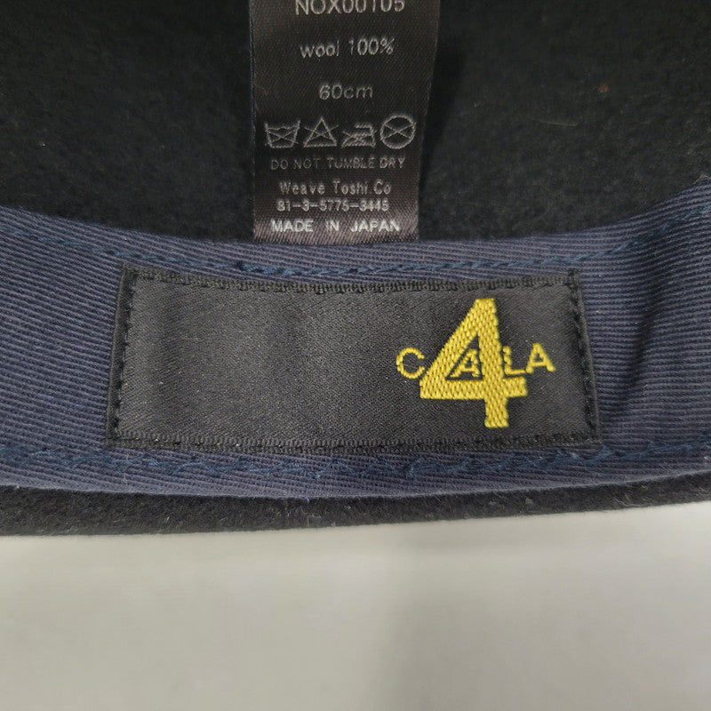 【中古品】【メンズ/レディース】 KNOX BY CA4LA ノックス バイ カシラ WOOL HAT ウール ハット 帽子 185-260122-ya-13-izu サイズ：60cm カラー：BLACK 万代Net店