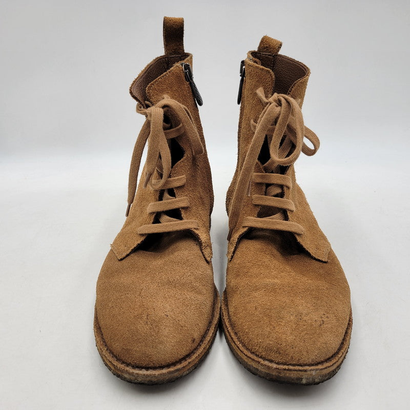 【中古品】【メンズ】 BOTTEGAVENETA ボッテガヴェネタ 6INCH BASIC BOOT 10066 6インチ ベーシックブーツ レースアップブーツ 靴 183-250924-hi-14-izu サイズ：41 カラー：ブラウン 万代Net店