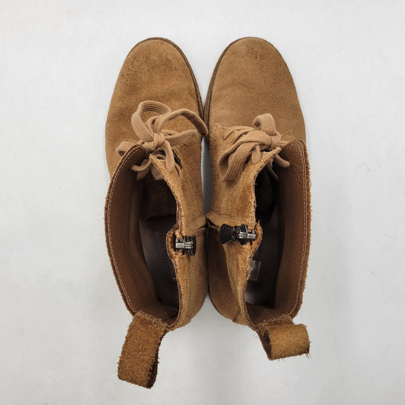 【中古品】【メンズ】 BOTTEGAVENETA ボッテガヴェネタ 6INCH BASIC BOOT 10066 6インチ ベーシックブーツ レースアップブーツ 靴 183-250924-hi-14-izu サイズ：41 カラー：ブラウン 万代Net店