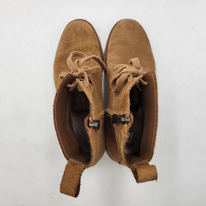 【中古品】【メンズ】 BOTTEGAVENETA ボッテガヴェネタ 6INCH BASIC BOOT 10066 6インチ ベーシックブーツ レースアップブーツ 靴 183-250924-hi-14-izu サイズ：41 カラー：ブラウン 万代Net店