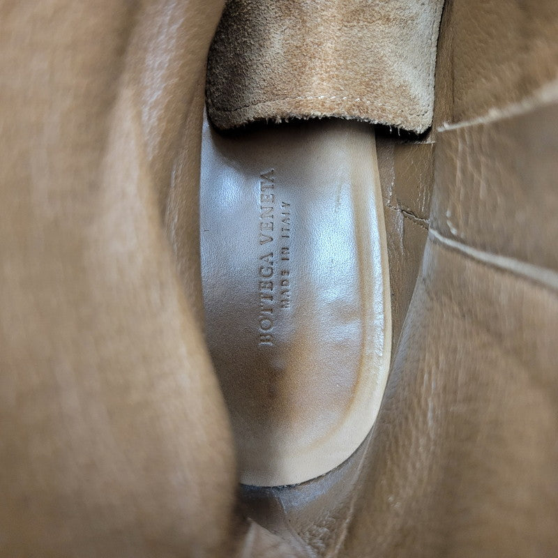 【中古品】【メンズ】 BOTTEGAVENETA ボッテガヴェネタ 6INCH BASIC BOOT 10066 6インチ ベーシックブーツ レースアップブーツ 靴 183-250924-hi-14-izu サイズ：41 カラー：ブラウン 万代Net店