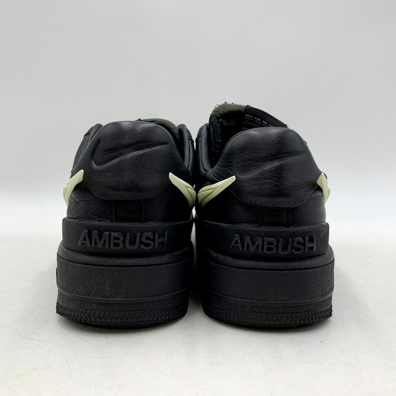 【中古品】【メンズ】 NIKE ナイキ ×AMBUSH アンブッシュ DV3464-001 AIR FORCE エアフォース 1 LOW ロウ スニーカー シューズ 靴 160-250927-ya-16-izu サイズ：26.5cm カラー：BLACK 万代Net店