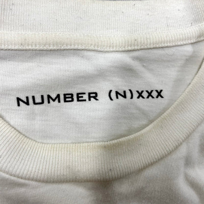 【現状渡し品】【メンズ】 GOD SELECTION XXX ゴッドセレクション ×NUMBER(N)INE ナンバーナインTHE ROLLING STONE ザ ローリングストーン T-SHIRT Ｔシャツ 142-250926-ya-08-izu サイズ：XL カラー：白 万代Net店