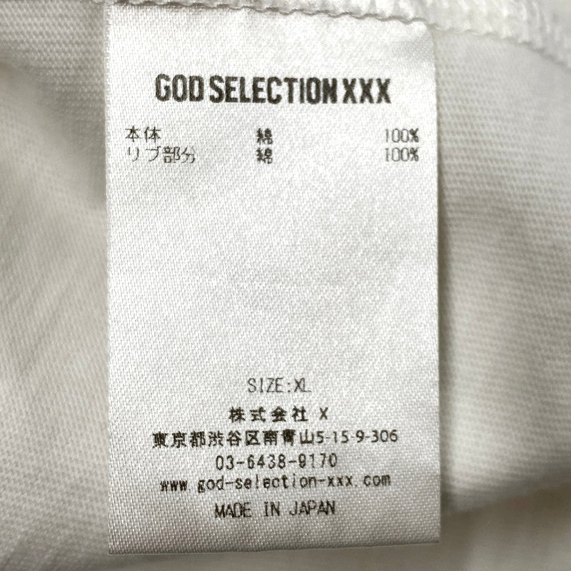 【現状渡し品】【メンズ】 GOD SELECTION XXX ゴッドセレクション ×NUMBER(N)INE ナンバーナインTHE ROLLING STONE ザ ローリングストーン T-SHIRT Ｔシャツ 142-250926-ya-08-izu サイズ：XL カラー：白 万代Net店